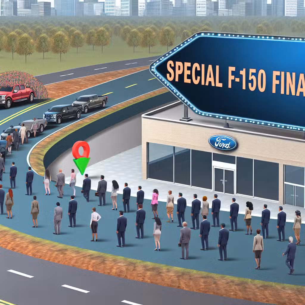 Ford offers special financing to F-150 buyers with lower credit scores