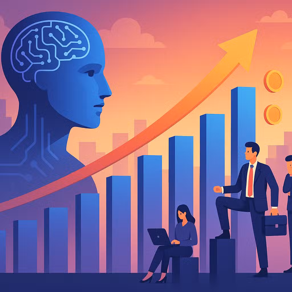 AI drives huge productivity gains for big companies, small ones left behind