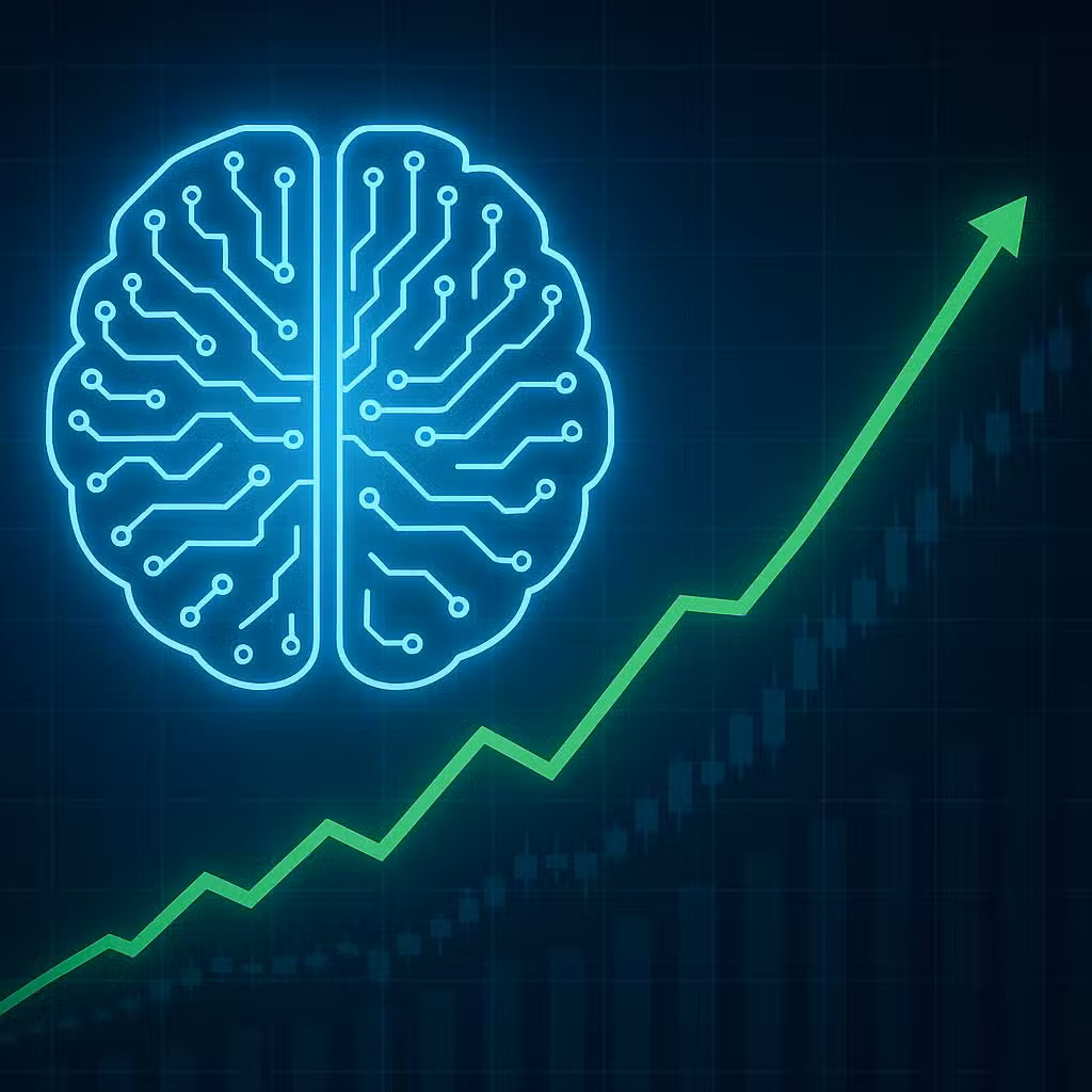 An AI stock showing a classic uptrend that investors should ride for as long as possible