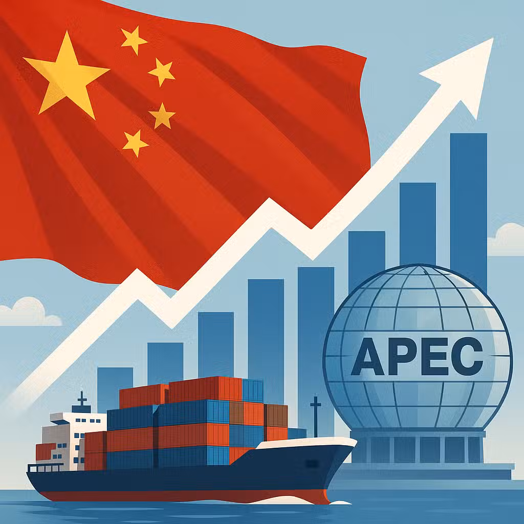 China Export Boom Sets Up High-Stakes Trade Talks at APEC Summit