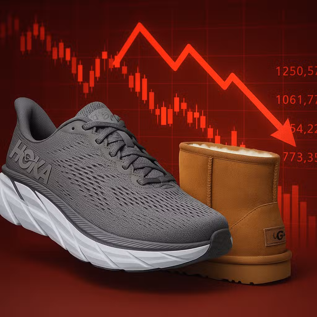 Deckers stock sinks on outlook worries over Hoka, Ugg growth