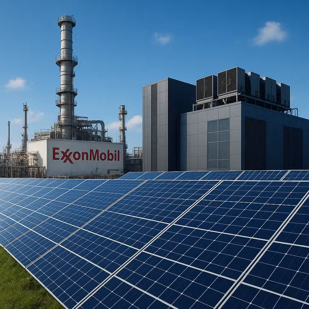 Exxon Mobil in talks to power data centers with natural gas and carbon capture