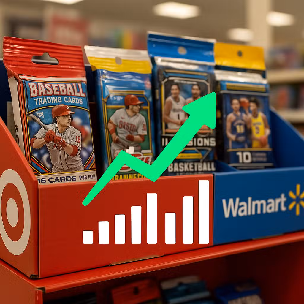 Target and Walmart trading cards growth like NFL for holiday season
