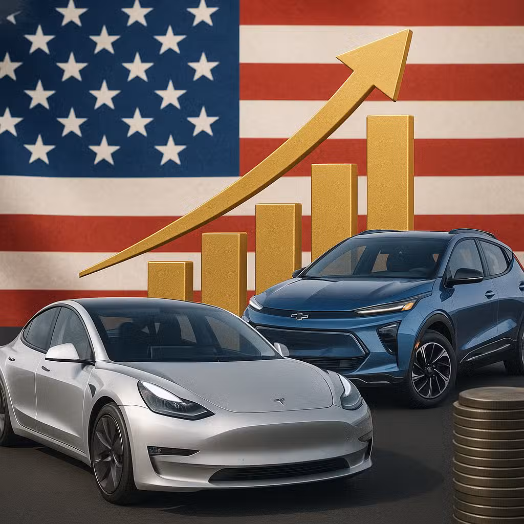 EV market share in the U.S. hits 10.5%