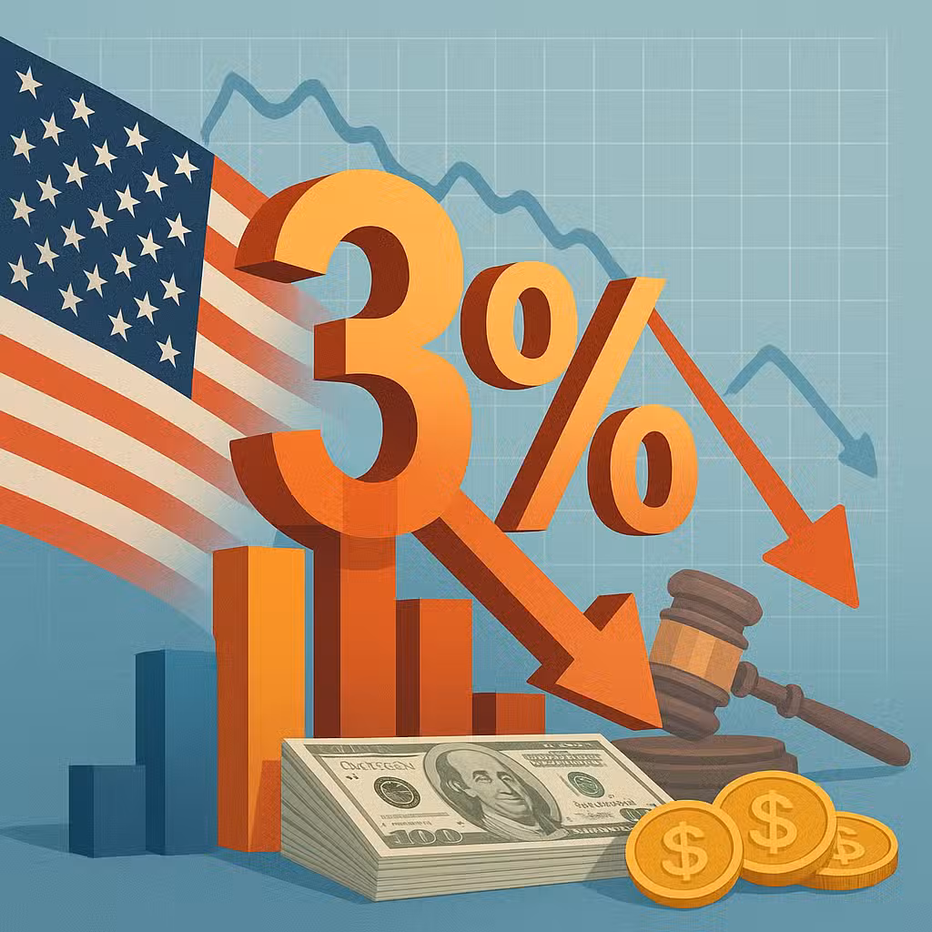 U.S. Inflation Eases to 3.0% in September, Fueling Doubts Over Further Fed Rate Hikes