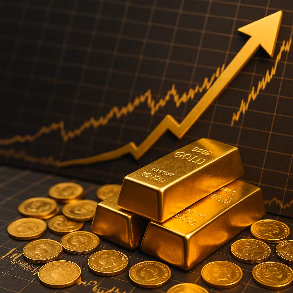 Gold crests $4,100, up 56% on the year