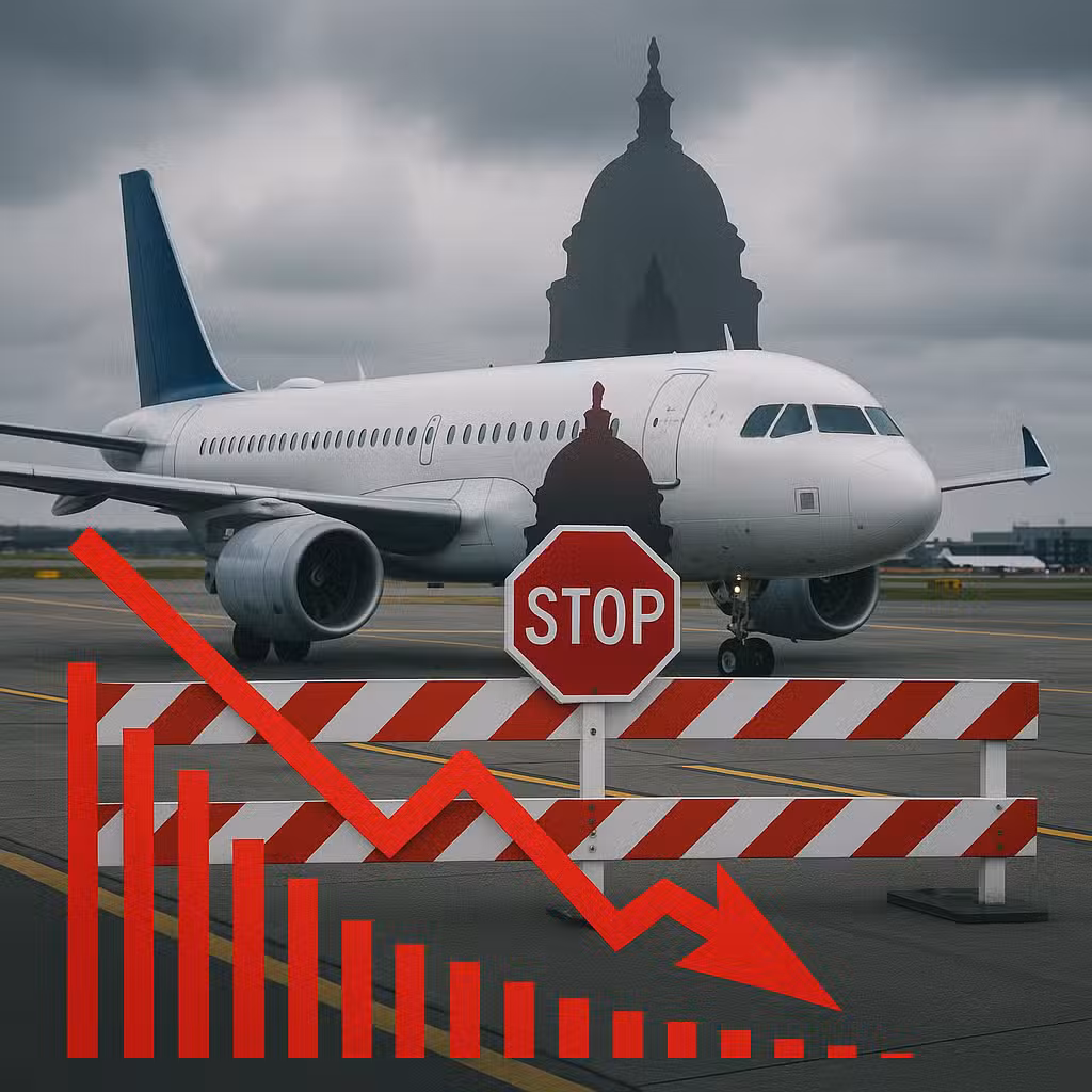 Government shutdown: Flight delays, cancellations worsen