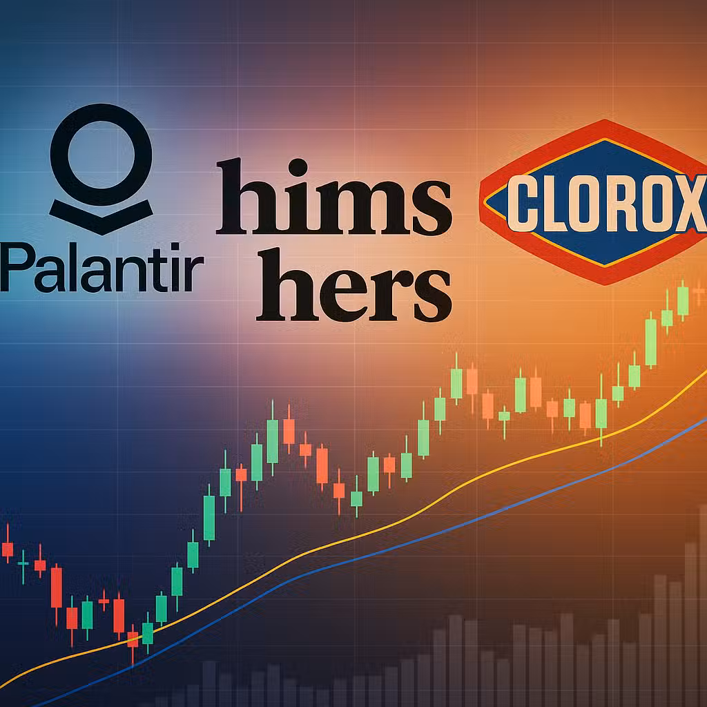 Stocks making the biggest moves after hours: PLTR, HIMS, CLX
