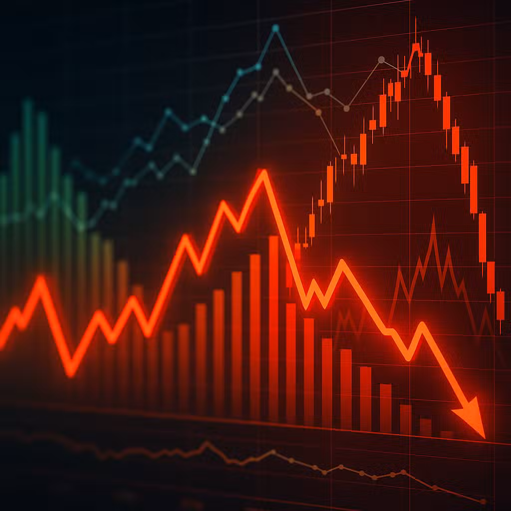 Charts show recent volatility marks change of character from steady advance