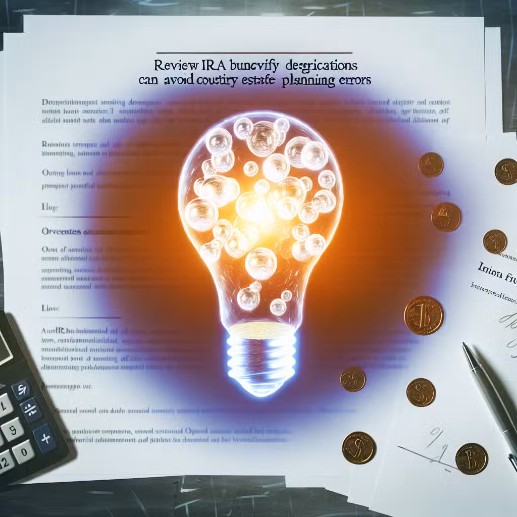 Overlooking beneficiary designations is a big IRA mistake: attorney