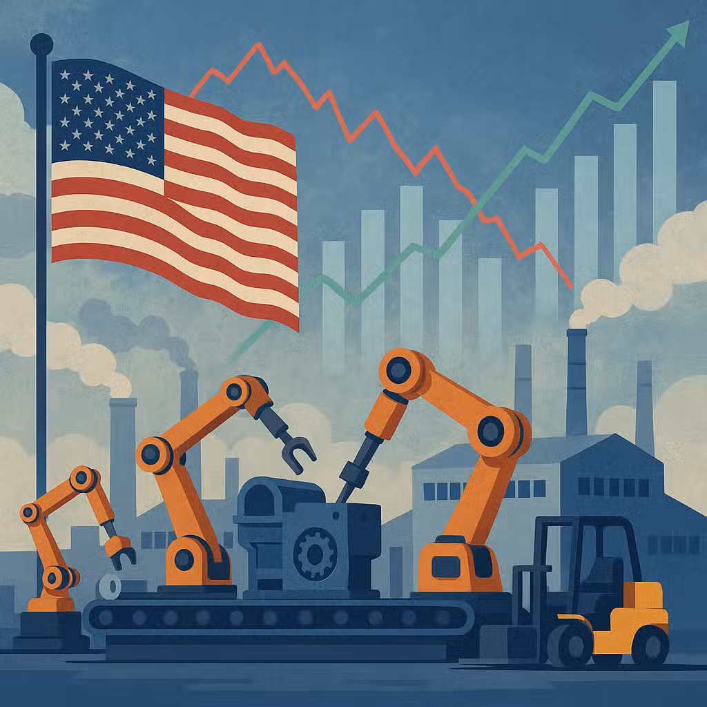 U.S. Manufacturing PMI Contracts Again, But Signs Point to Potential Rebound Ahead