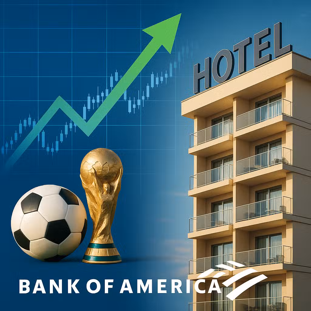 Bank of America says this hotel stock will be a winner because of the World Cup