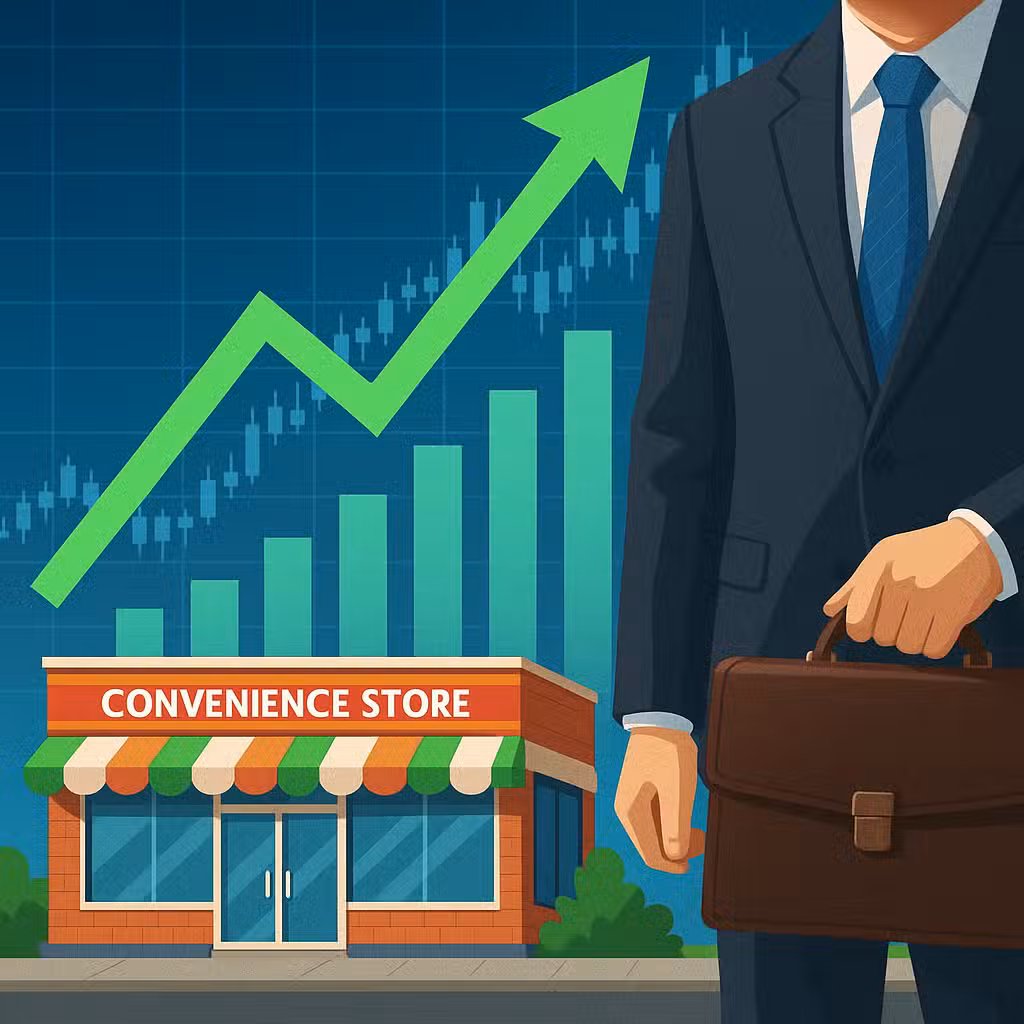 This convenience store chain is in a long-term upward trend, charts show