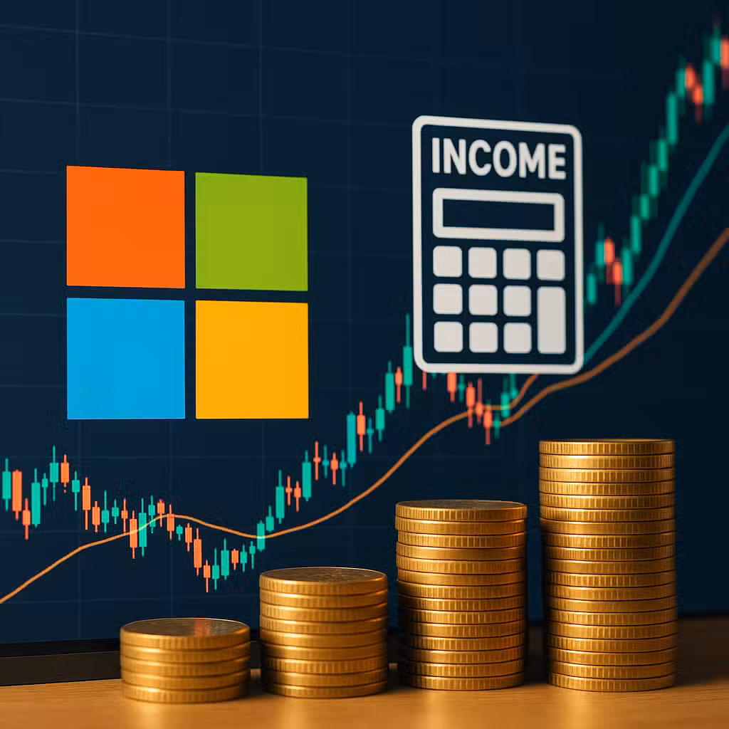 Putting on a Microsoft trade using options to create an income stream