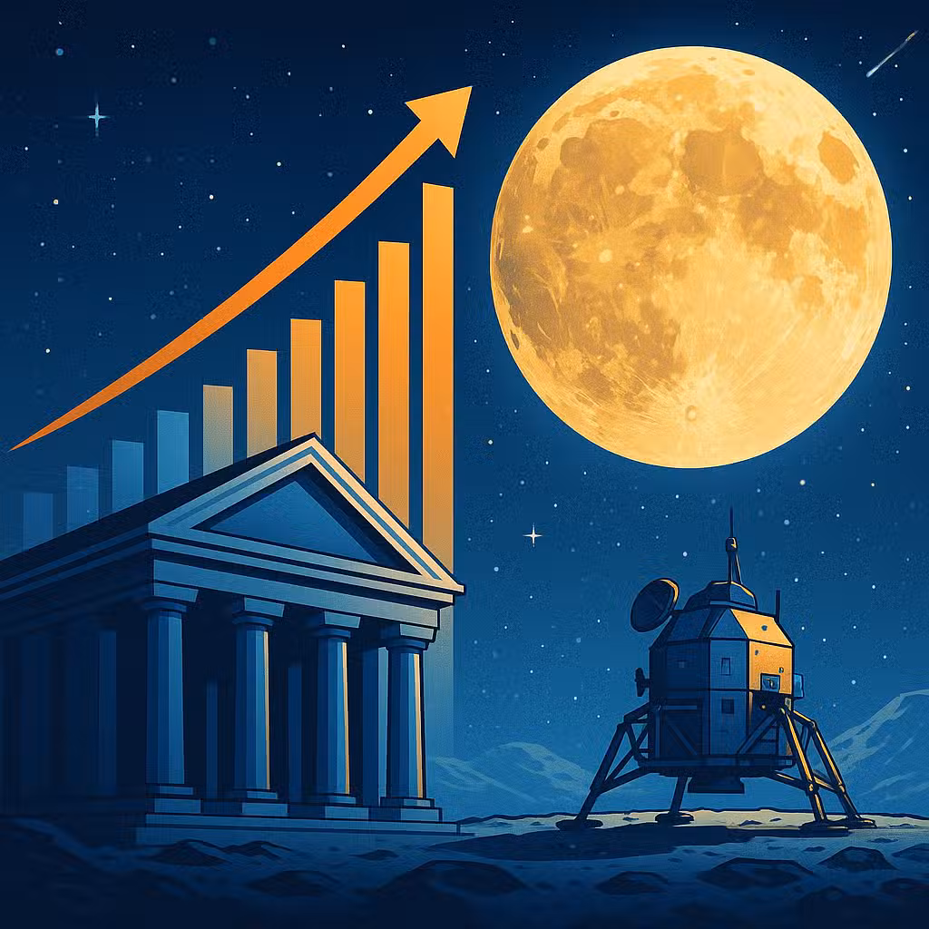 The 'Moon economy' is about to boom. This space stock could benefit, Deutsche Bank says