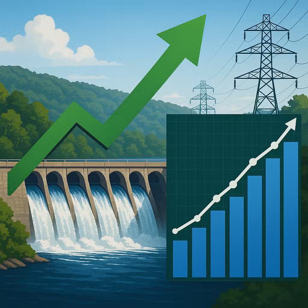 This northeast utility has broken out and is signaling further gains ahead