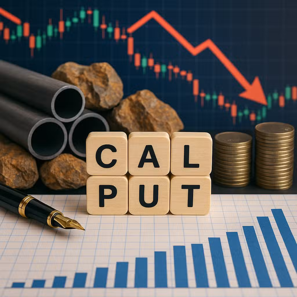 An options trade in materials group for when valuations get too rich