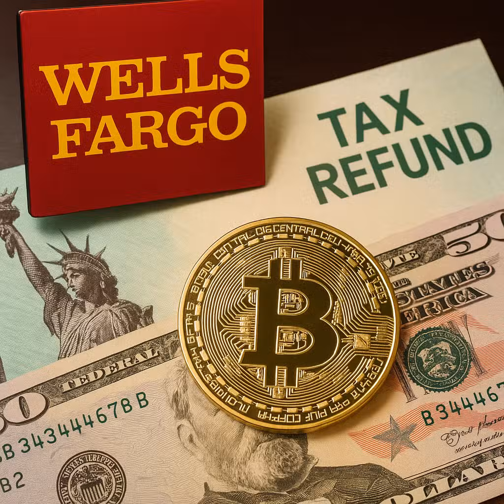 Wells Fargo thinks hefty tax refunds will boost bitcoin