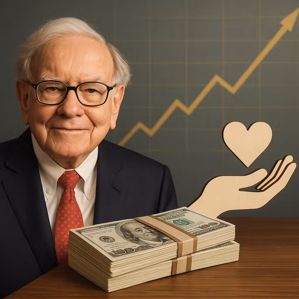 Buffett on charities: "Go with your gut"