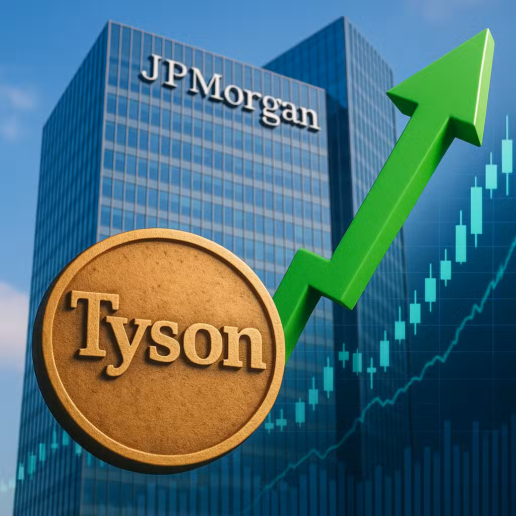 Tyson Foods is set to come back on several tailwinds, JPMorgan says