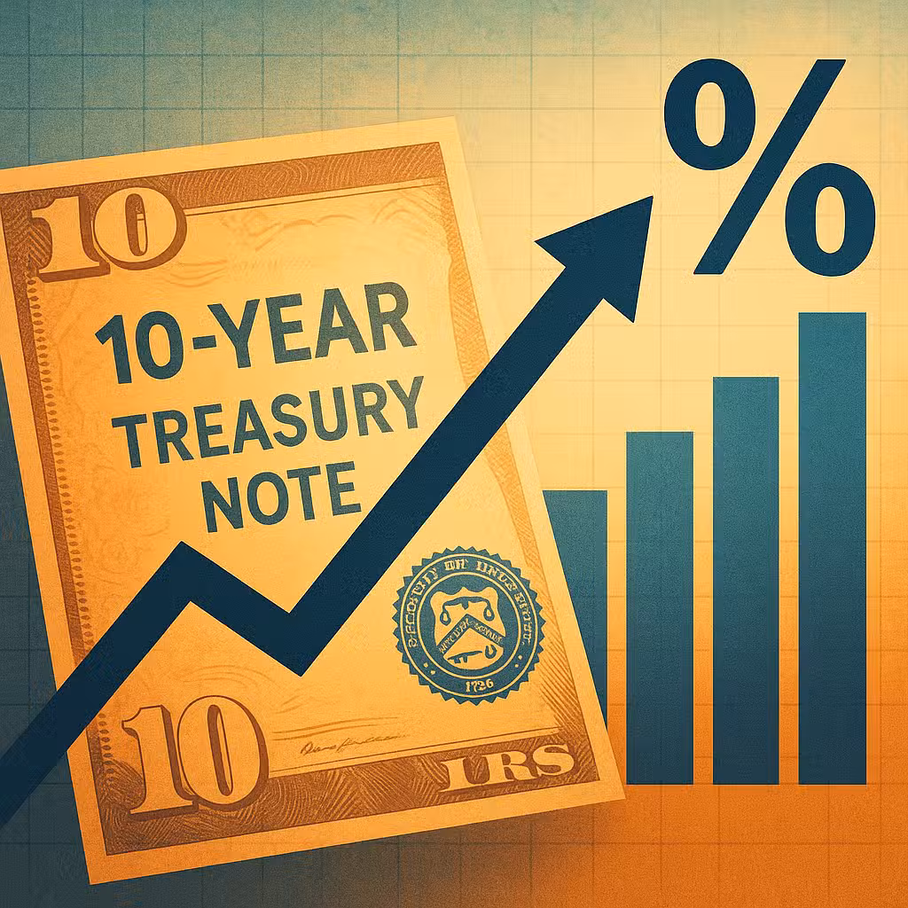 Here's how high the 10-year Treasury yield needs to rise before income investors should worry, according to UBS